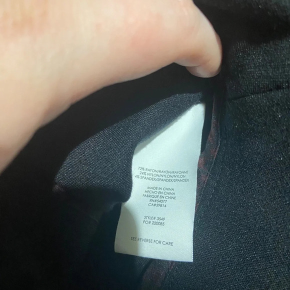 CAbi Agency‎ Black Jacket / Blazer Style #3549 Size 6 - Picture 6 of 9